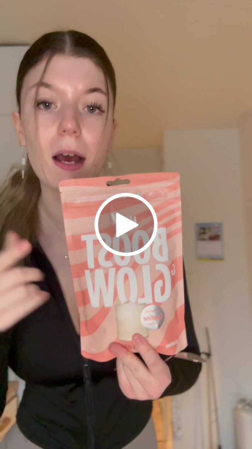 Customer video review of Boost & Glow Creatine + Coll-egan®