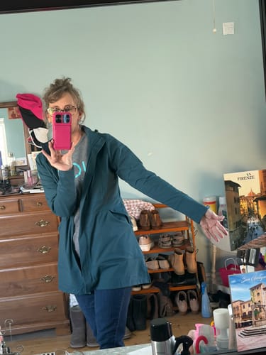 Customer photo review of Madison Long Jacket