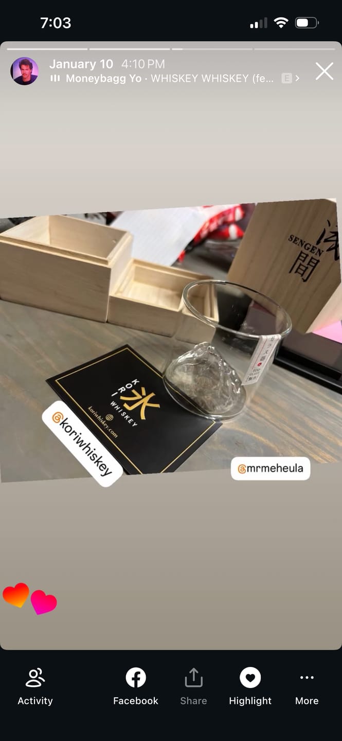Customer photo review of Asama - Japanese Whisky Glass (1+1 Free)