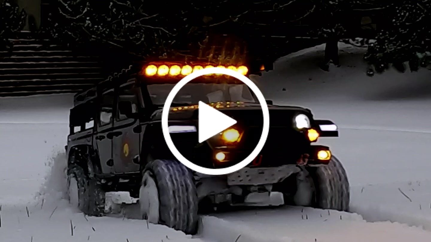 Customer video review of 1/7 Scale 4WD Brushless RTR RC Crawler JK07Pro