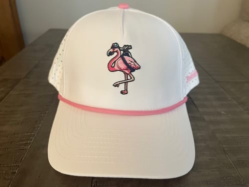 Customer photo review of Flamingo Fairway Hat White