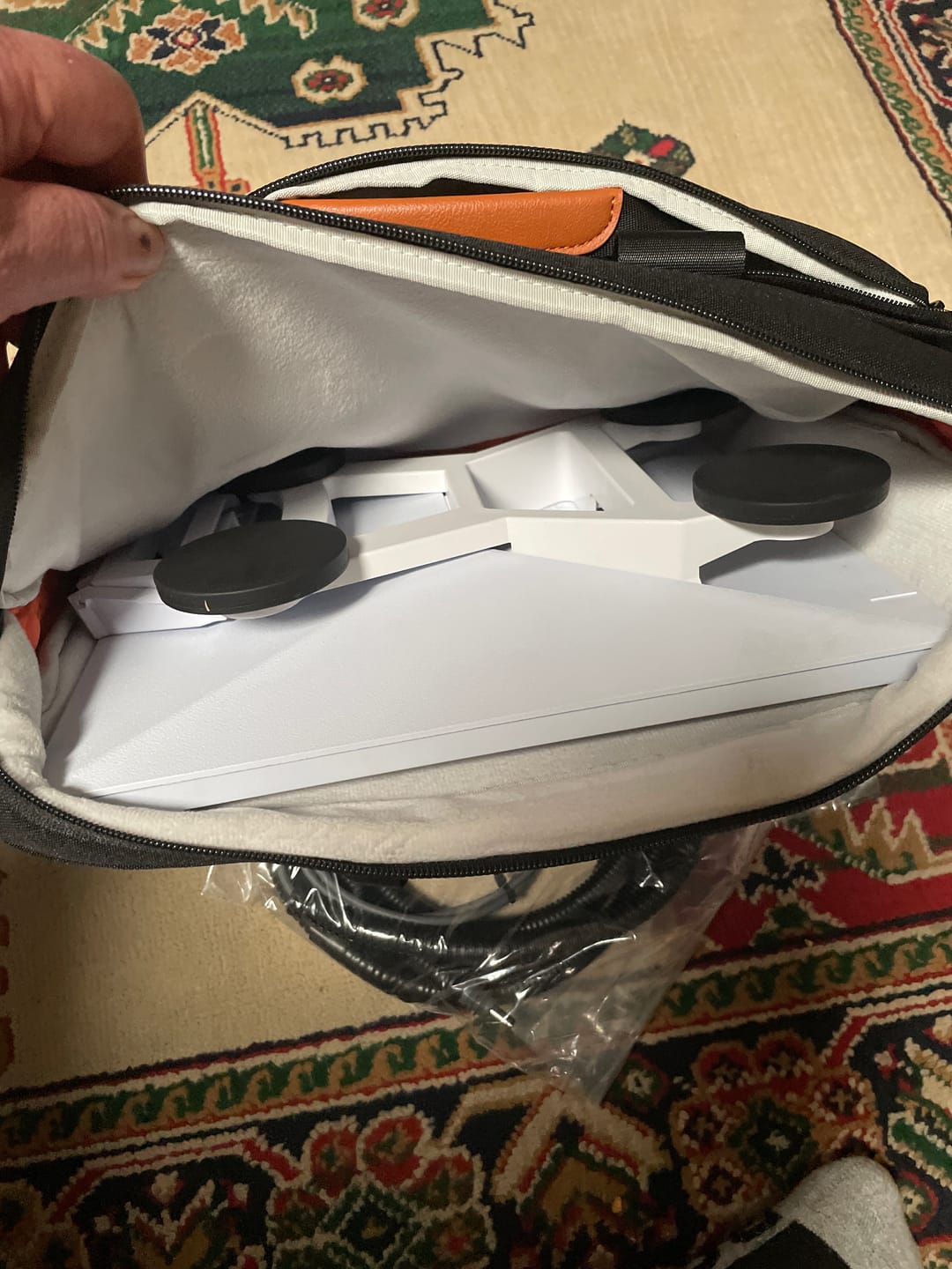 Customer photo review of Starlink Mini Carry Bag