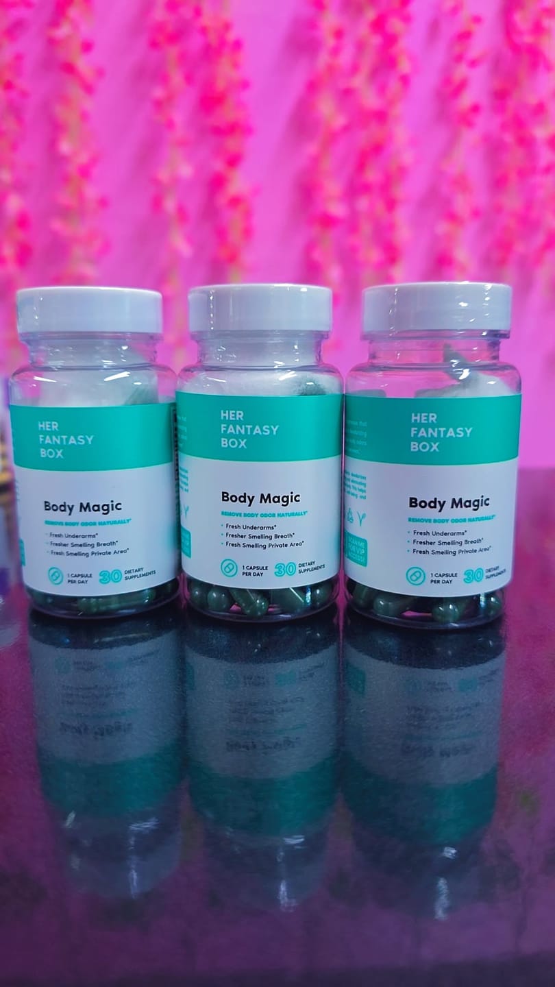 Customer photo review of Body Magic Chlorophyll Pill for Feminine Odor - 3 pk