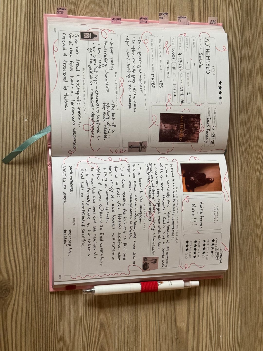 Customer photo review of Everything Nice Reading Companion