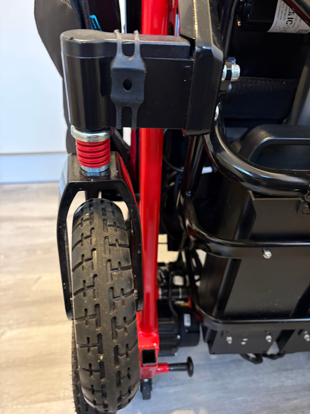 Customer photo review of LED Safety Lights for Electric Wheelchair