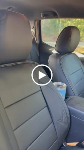 Customer video review of Premium Custom-Fit Seat Covers