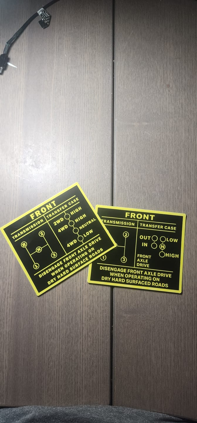 Customer photo review of Cut to Shape Stickers