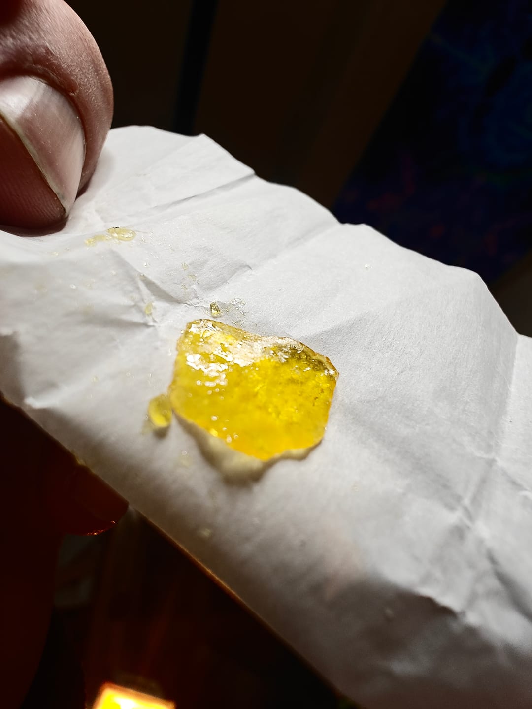 Customer photo review of Blue Slushy Shatter
