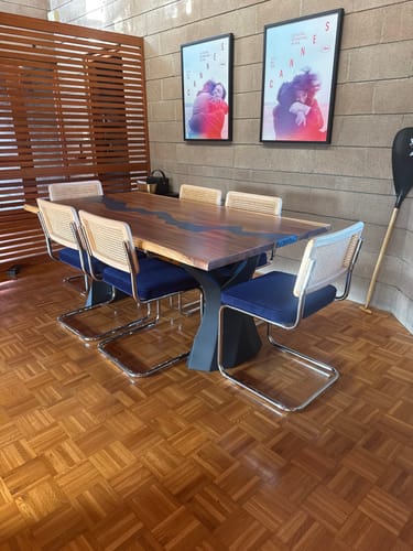 Customer photo review of Metal Table Legs 413 | 451 Ramo 28.2" H for DIY Projects