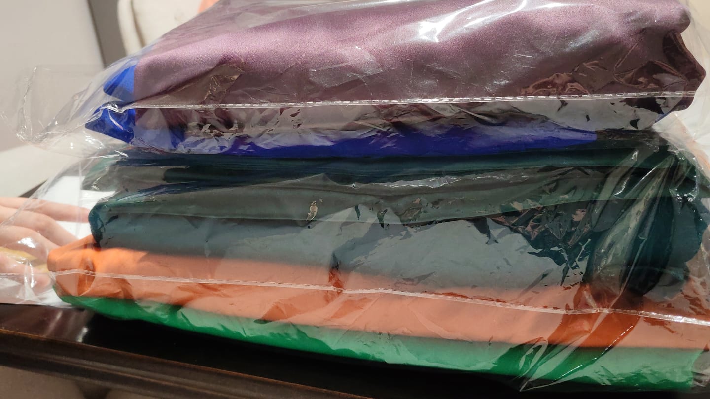 Customer photo review of Tafta Elastica Premium Sidefata Mov Inchis