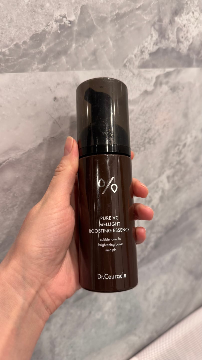 Customer photo review of Burbuļu esence-būsteris ar C vitamīnu Dr. Ceuracle Pure VC Mellight Boosting Essence