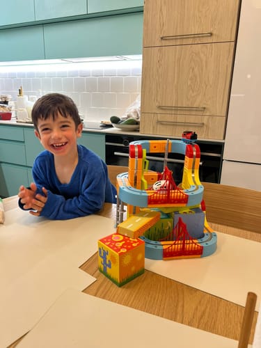 Customer photo review of מודינו רייל - רכבת מגנטית חשמלית