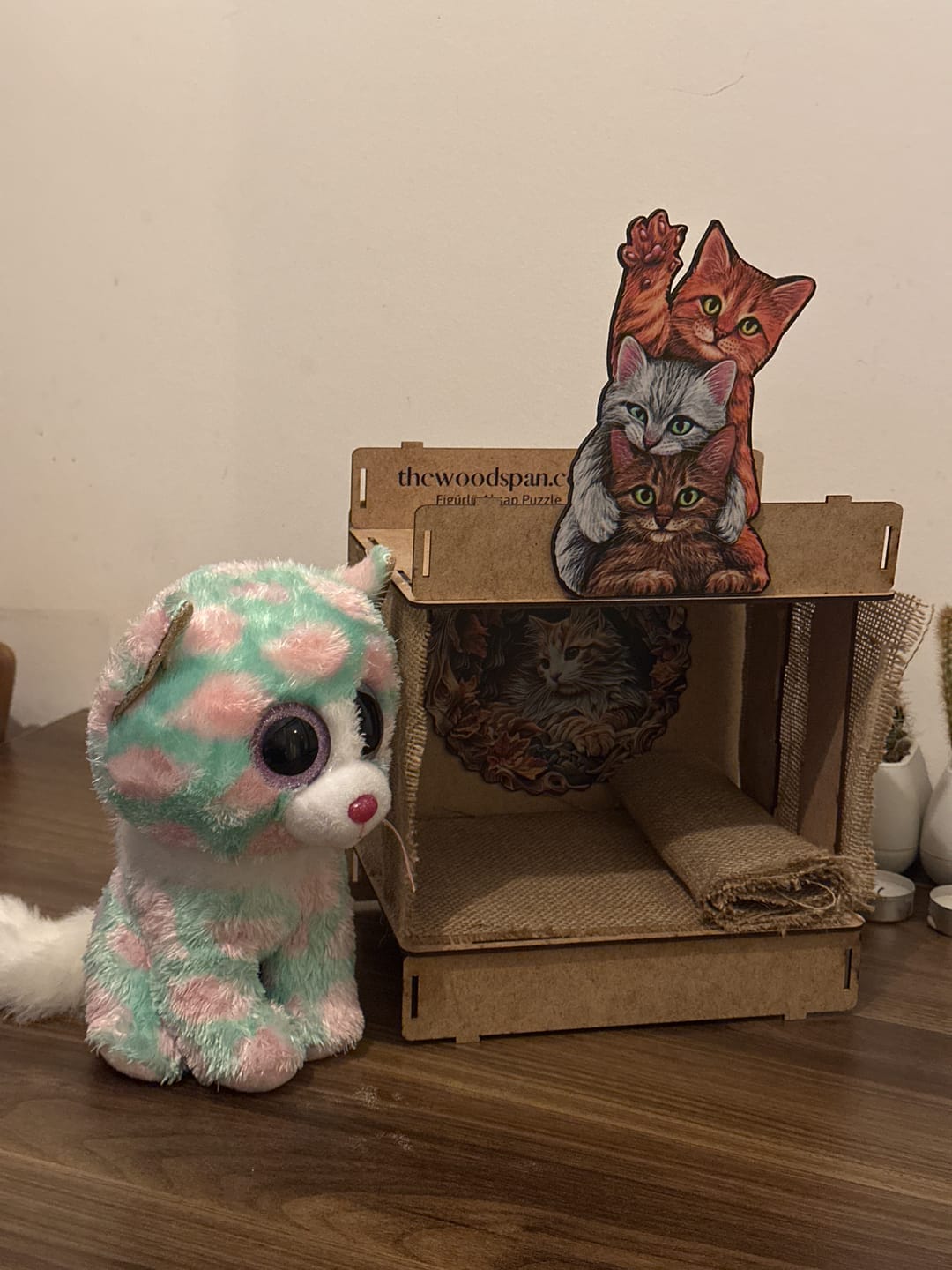 Customer photo review of Kedi V2 - Ahşap Puzzle