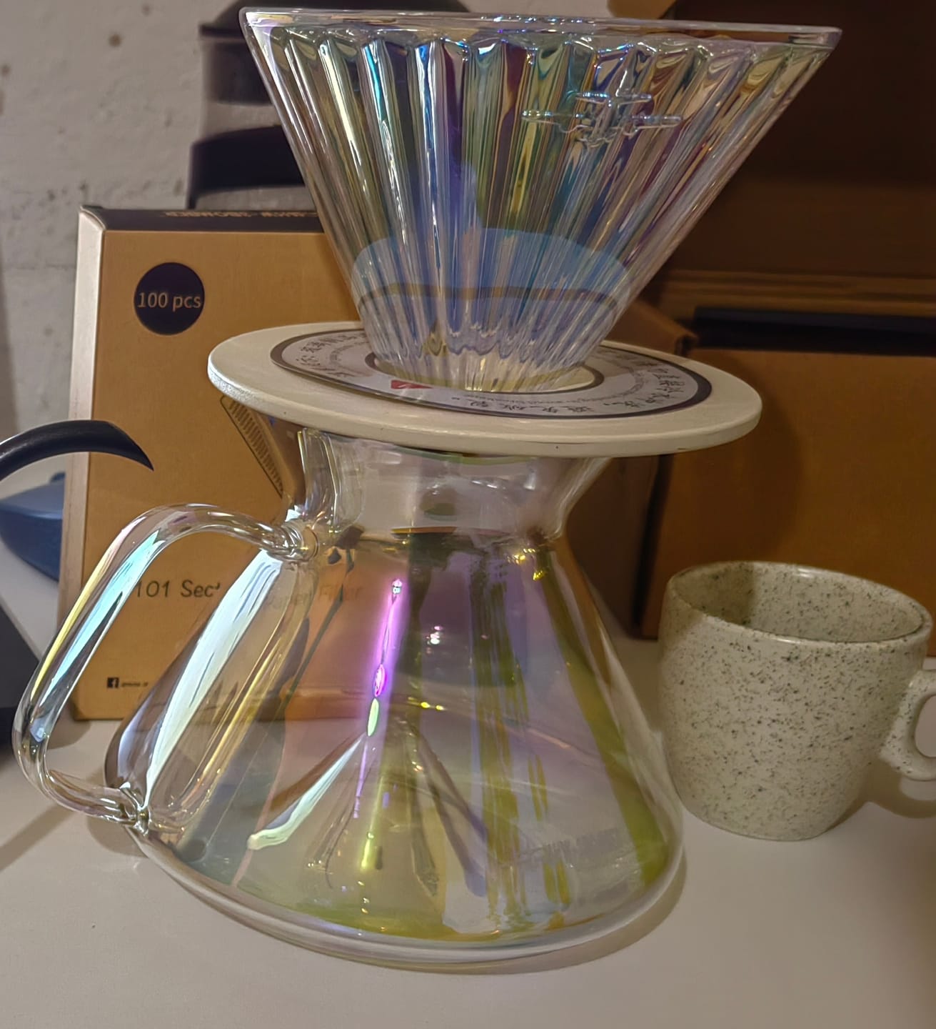 Customer photo review of MHW-3BOMBER Hill Coffee Server