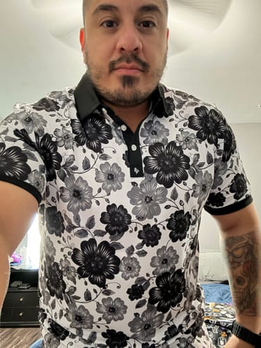 Customer photo review of Black Flowers 2.0
