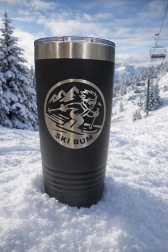 Customer photo review of (6 Pieces) Laser Engraved Tumbler | 20 oz