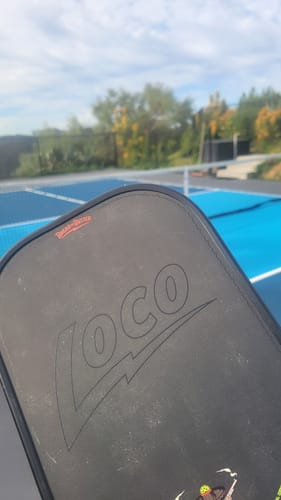 Customer photo review of (PRE-ORDER - SHIPPING JANUARY 2ND) The Loco 16mm Pickleball Paddle- Elongated