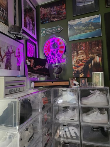 Customer photo review of API808 Gaming - Premium Neon Artwork