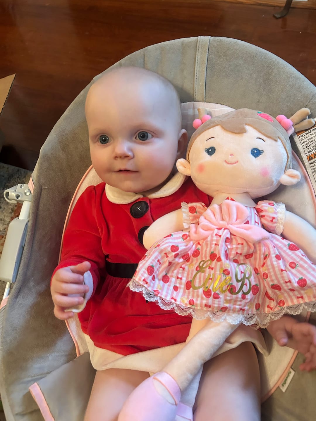 Customer photo review of Personalized Strawberry Girl