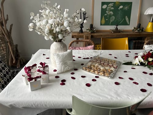 Customer photo review of Bouquet composé - Ivoire