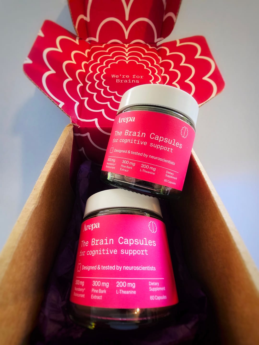 Customer photo review of The Brain Capsules for Cognitive Support