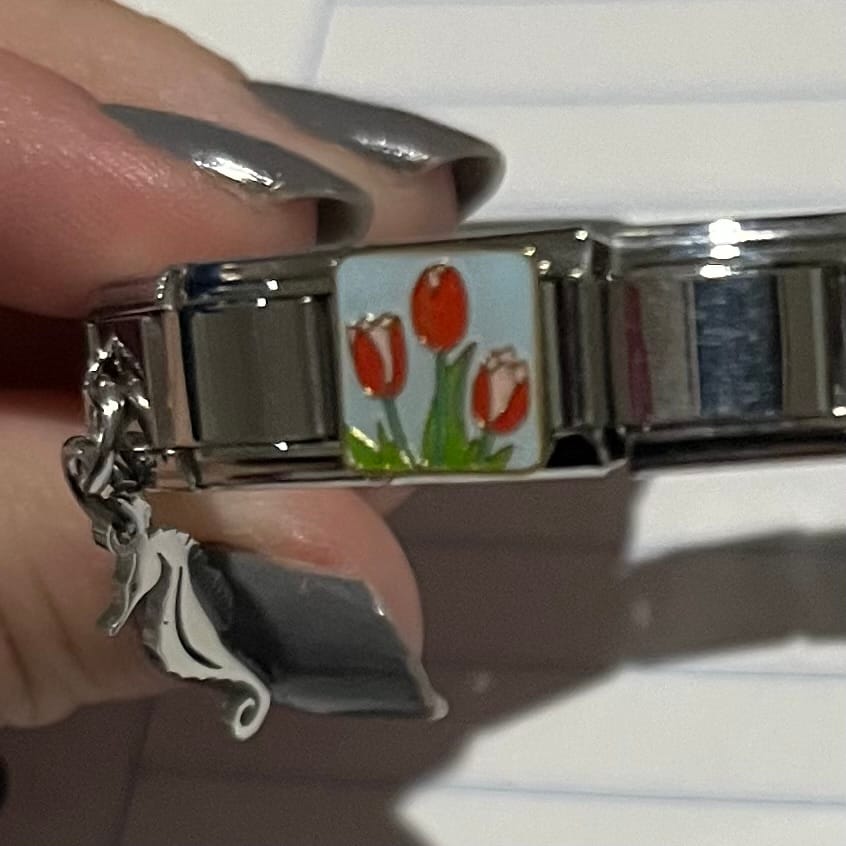 Customer photo review of Charm Tulipanes
