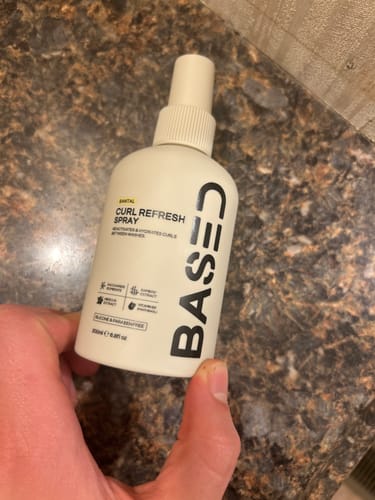 Customer photo review of Curl Refresh Spray
