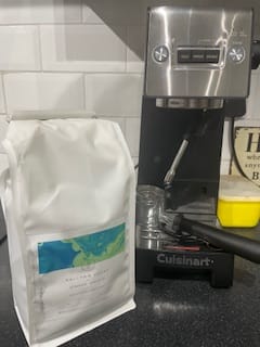Customer photo review of Halcyon Decaf