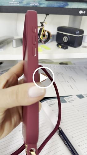 Avaliação com vídeo de um cliente sobre Nora | Bordô DOURADA