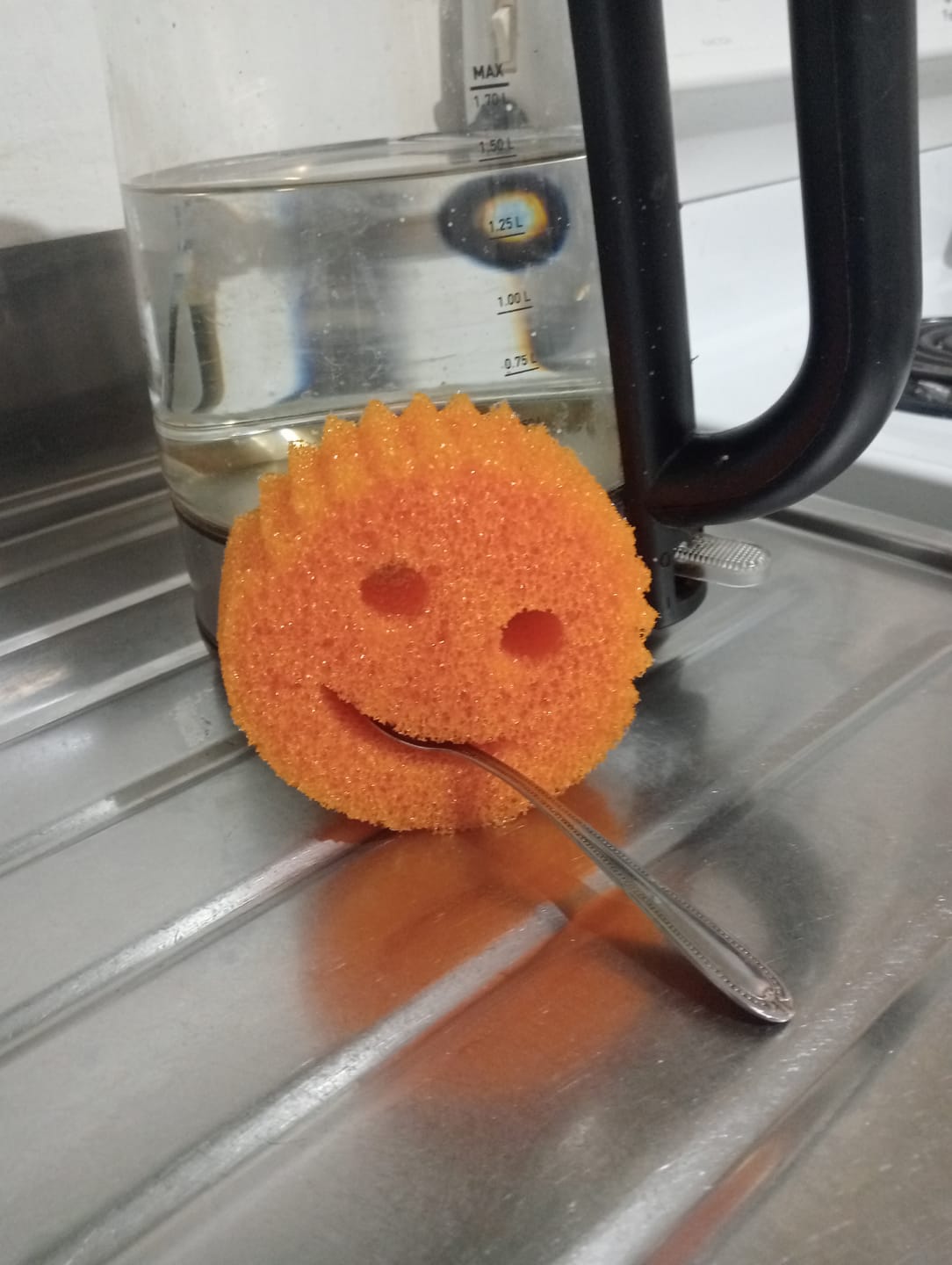 Customer photo review of Scrub Daddy Colours 4 Pack