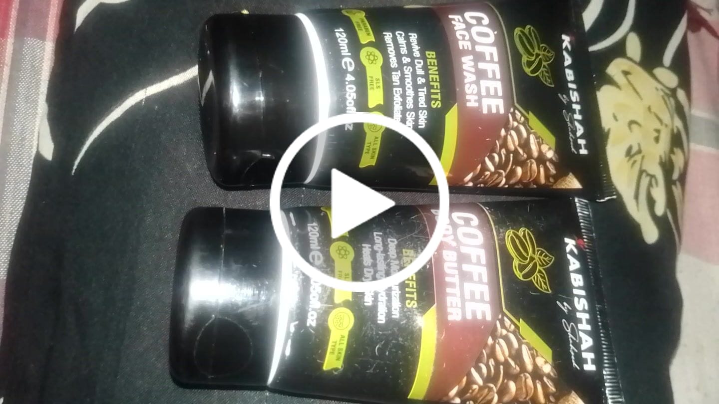 Customer video review of Coffee Face Wash Double Pack