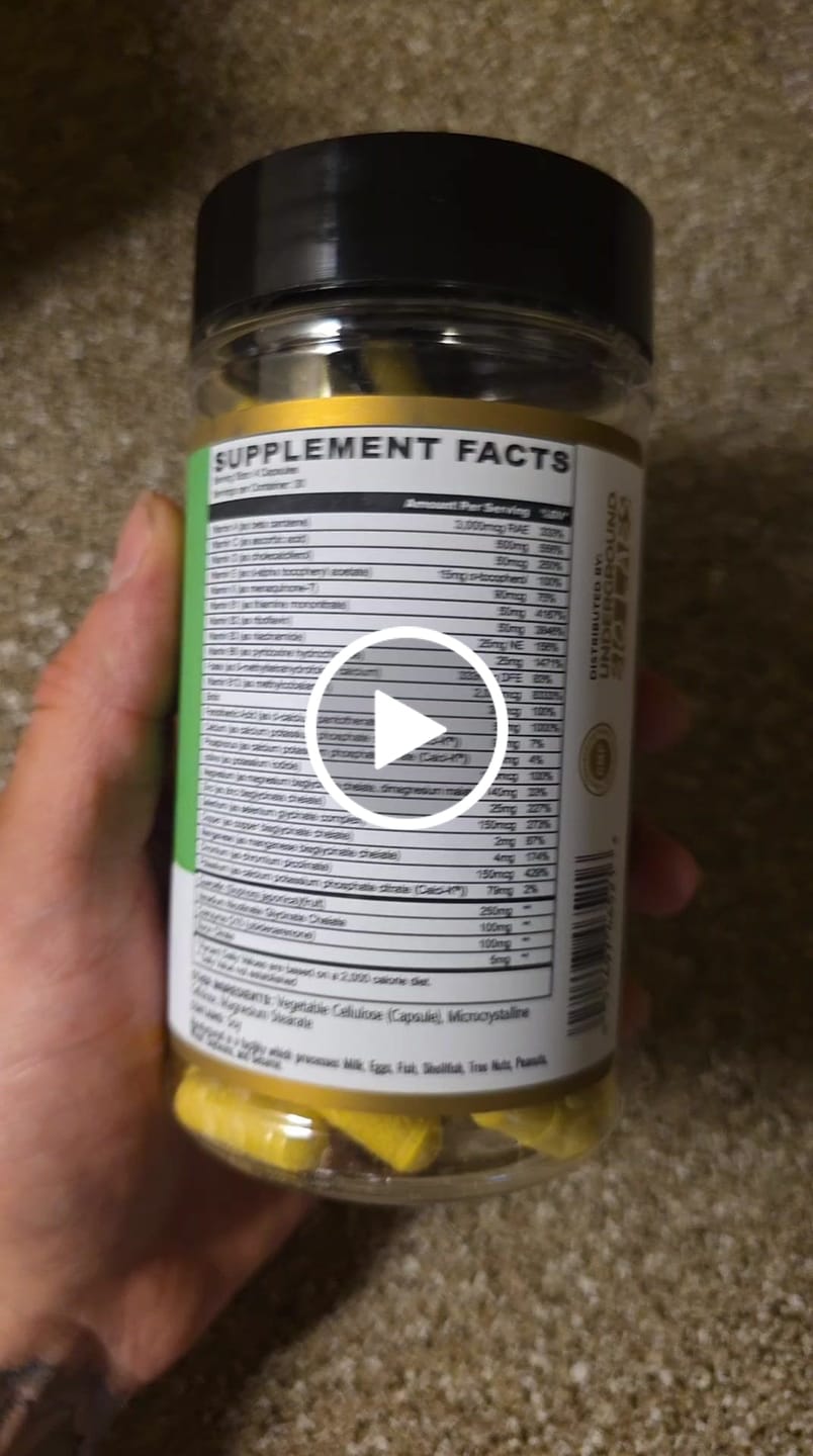 Customer video review of Premium Multi Vitamin