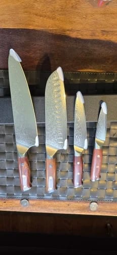 Customer photo review of Pro-Slice - 4 teiliges Messerset - Einzigartiges Schneid Erlebnis
