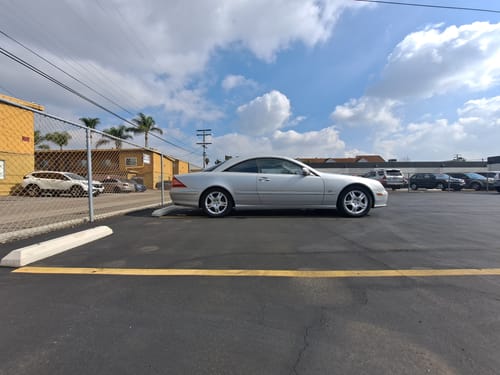Customer photo review of 2000-2006 Mercedes-Benz CL500 4 Wheel Hydraulic Suspension Conversion Kit With Light Fix (MB14FM)