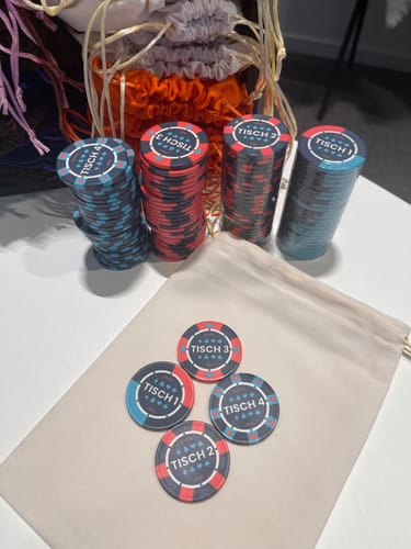 Customer photo review of Custom Ceramic Poker Chips