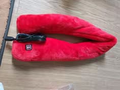 Customer photo review of Electric Heated Scarf – USB Washable Thermal Neck Warmer
