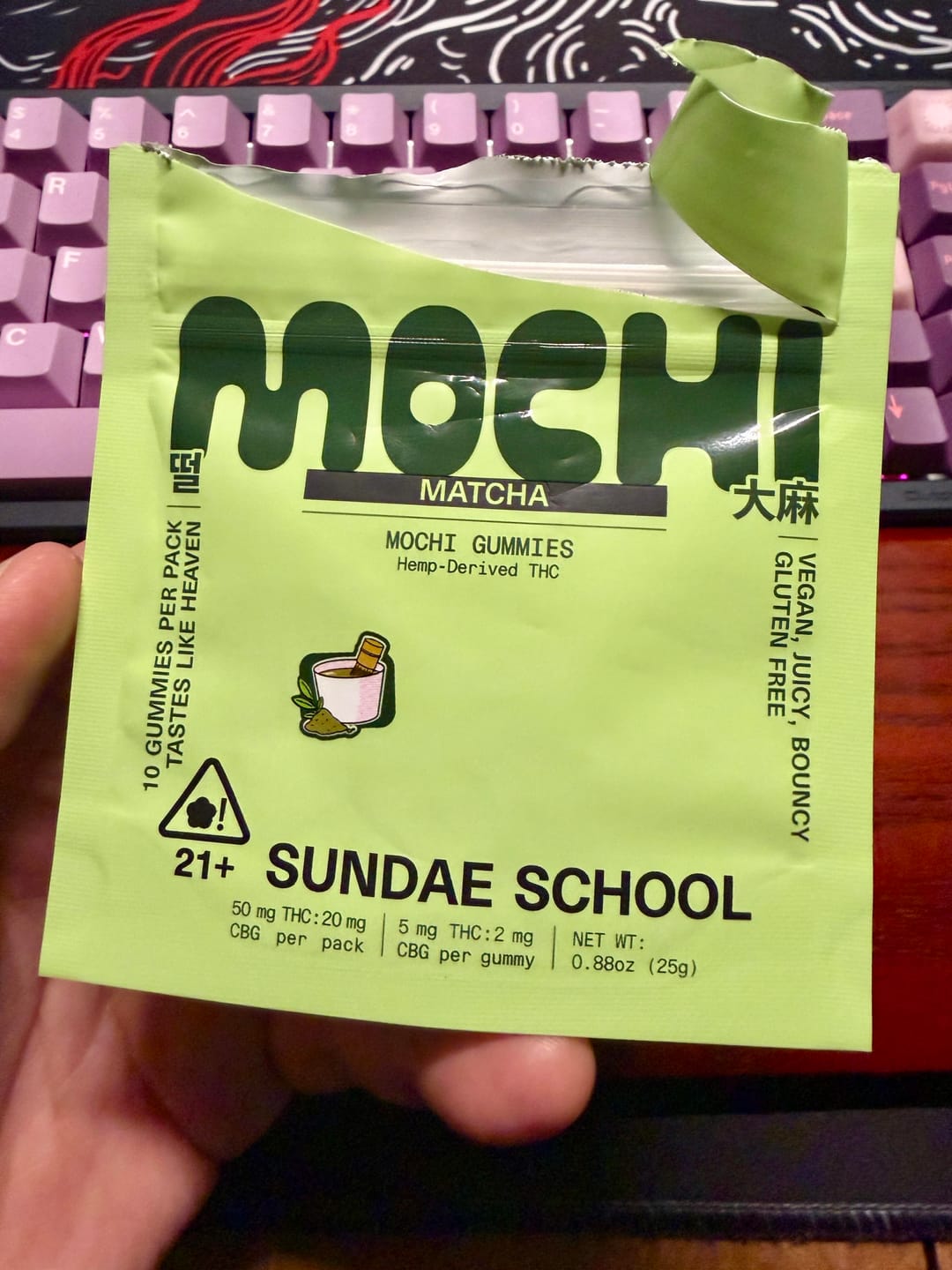 Customer photo review of Matcha Mini