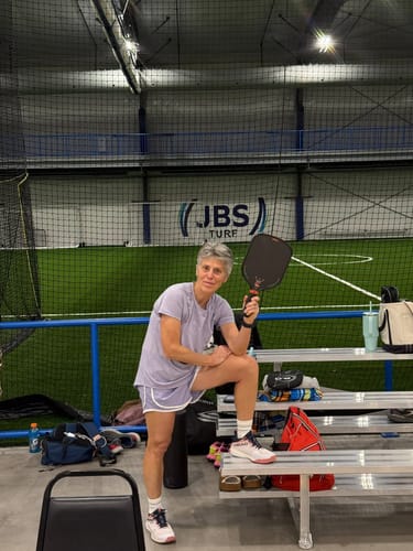 Customer photo review of (PRE-ORDER - SHIPPING STARTS JANUARY 12TH) The Loco 16mm Pickleball Paddle- Standard