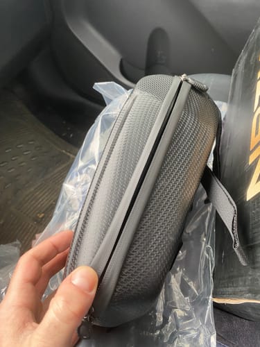 Customer photo review of Ausom Branded Handlebar Bag