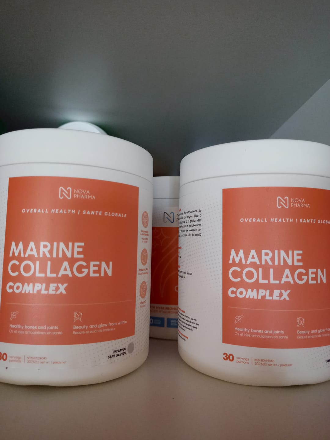 Customer photo review of Nova Pharma - Collagène Marin - 375g