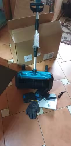 Customer photo review of Cordless Electric Snow Shovel – 3500W Brushless