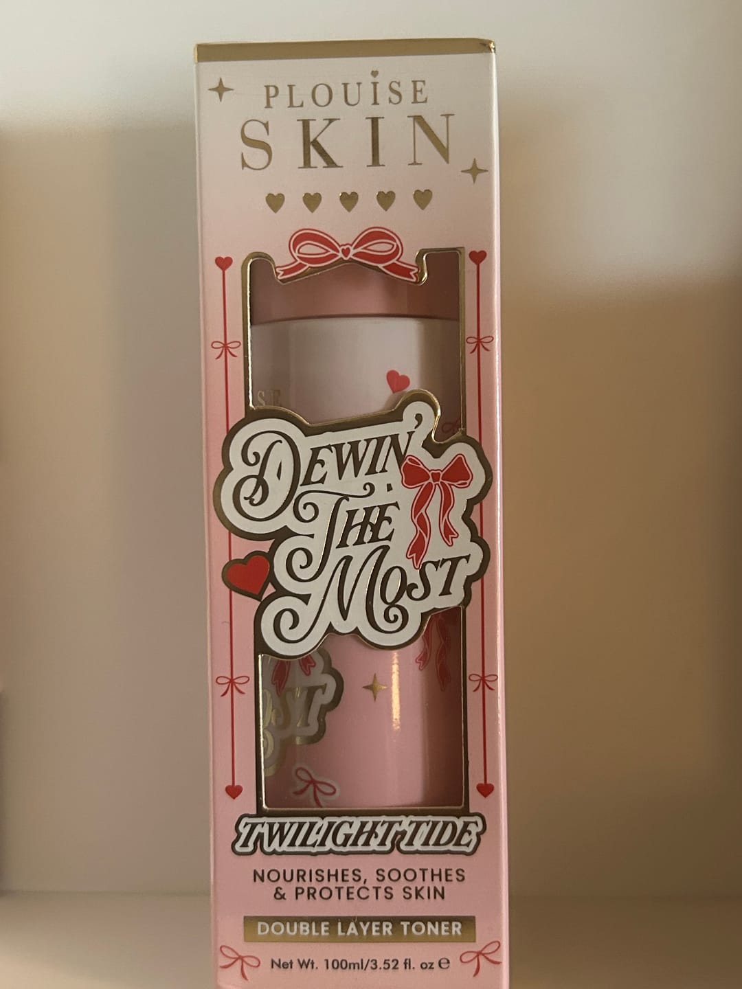 Customer photo review of P.Louise Dewin The Most Double Layer Toner