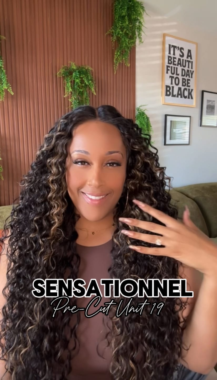 Customer photo review of Sensationnel Butta Lace Glueless HD 5" Deep Center Lace Part Wig - BUTTA PRE-CUT UNIT 19