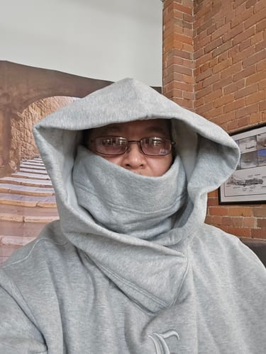 Customer photo review of HJK Exclusive Double Panel Hooded Jacket