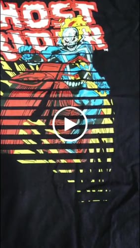 Customer video review of Hell Cycle Ghost Rider T-Shirt