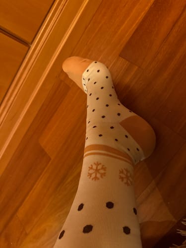 Customer photo review of Kompressionssocken Winter Kollektion