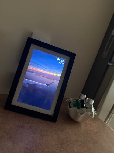 Customer photo review of Digital Photo Frame