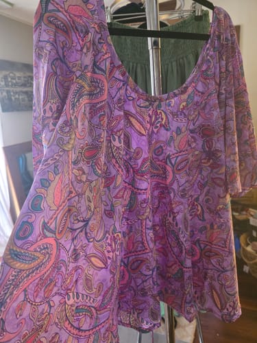 Customer photo review of Sunflower Top ~ Lavender