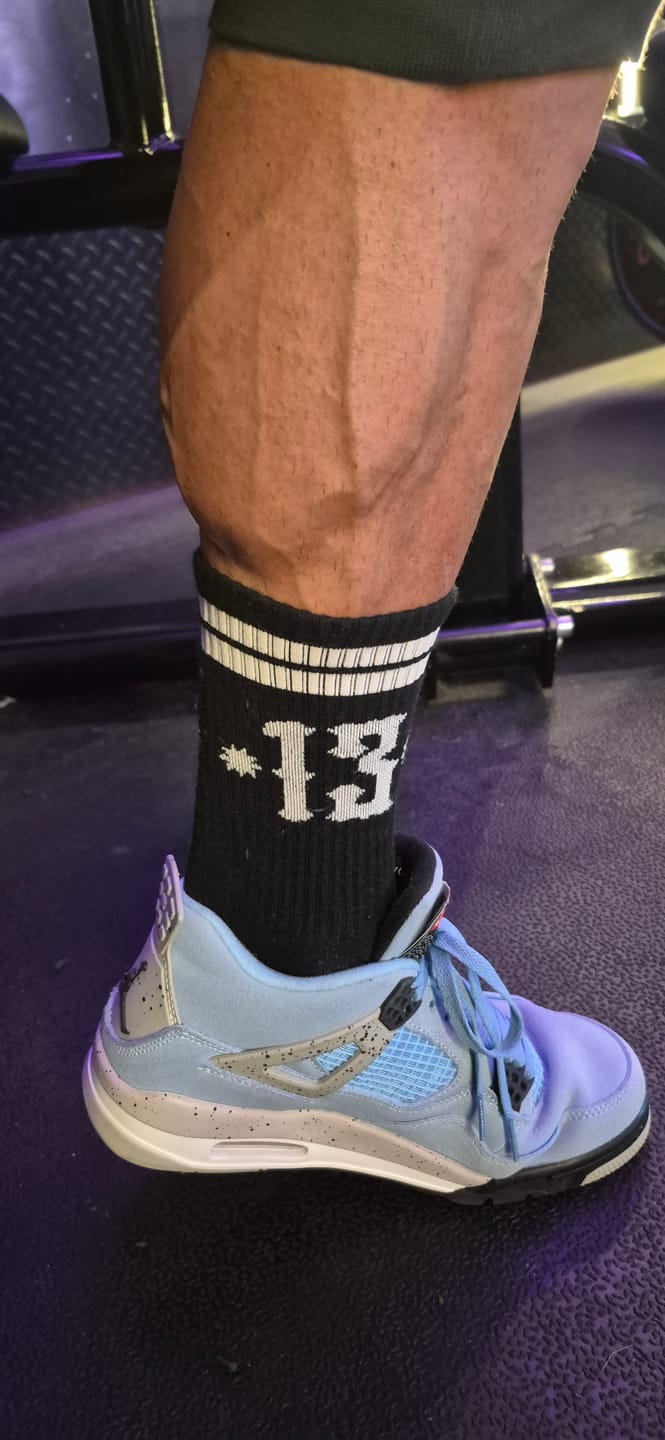 Customer photo review of 13 Socks - Twisted Generation - Black