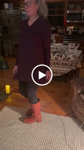 Customer video review of Evie Ribbed Tunic - Majestic Purple